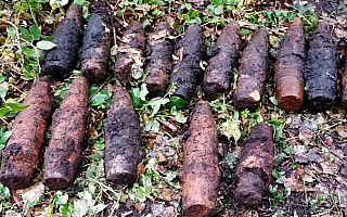W okolicach Wydmin odnaleziono niewybuchy z II wojny światowej